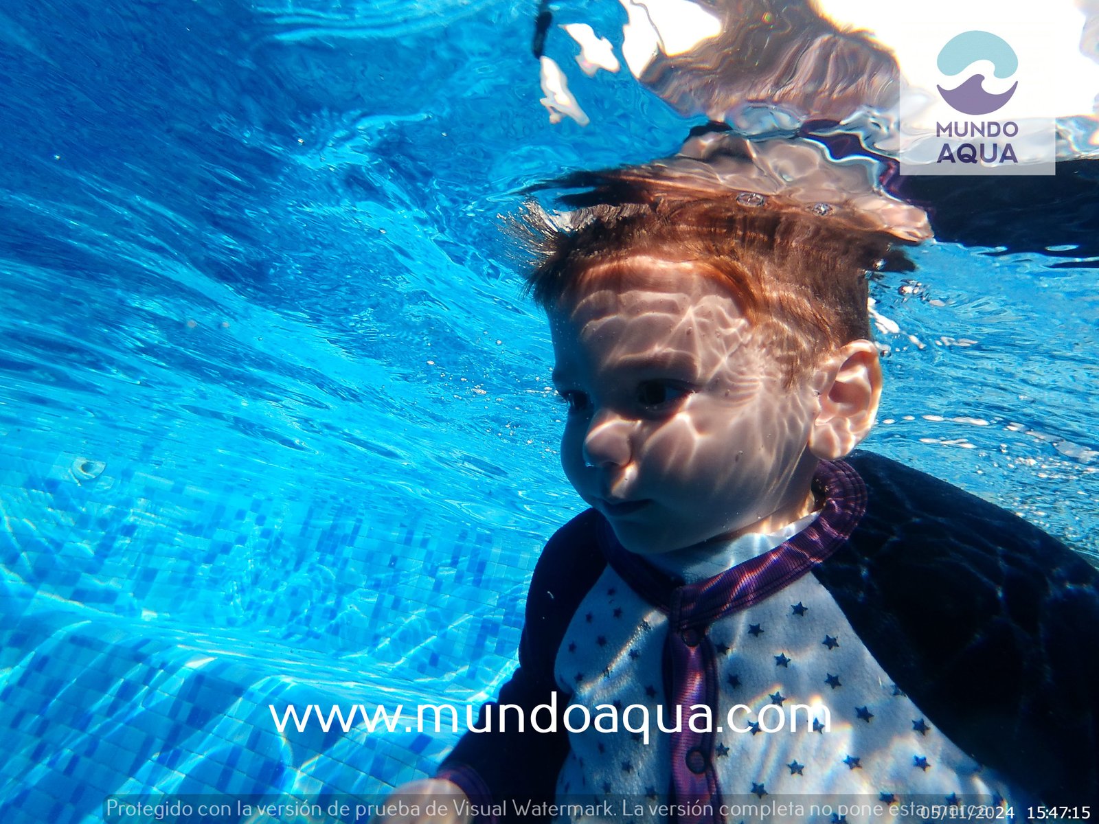MundoAqua estimula con juego seguro en el agua para bebés